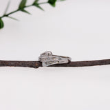 Previously Loved 10K White Gold Diamond Ring