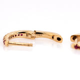14K Gold Everyday Wear Huggies Hoop Earrings for Women and Girls