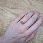 Previously Loved 14K Rose Gold 0.31cts Champagne Diamond Ring | Round 4mm