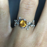 Nebula Collection | Diamond Accented Round Ring Setting