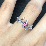 Nebula Collection | Diamond Accented Round Ring Setting