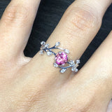 Nebula Collection | Diamond Accented Round Ring Setting