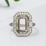 Eternal 14K Gold Semi Mount Bridal Diamond Ring