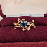 Nebula Collection | Diamond Accented Round Ring Setting