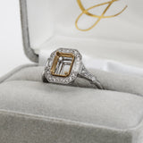 Eternal 14K Gold Semi Mount Bridal Diamond Ring