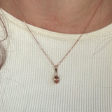 Lia 14K Gold Semi Mount Diamond Pendant
