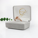 Statement Oval Ring Semi Mount w Diamonds and Milgrain Details in 14K Solid Gold