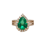 2.3ct GIA Certified Colombian Emerald Ring