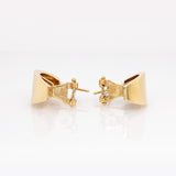 Elysia 14k Solid Gold Estate Hoop Earrings