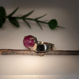 Bold Collection | 14K Yellow Gold 7.3cts Star Ruby Diamond Ring | Oval 10.5x9.6mm