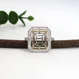 Eternal 14K Gold Semi Mount Bridal Diamond Ring