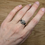 Previously Loved 10K White Gold Diamond Ring