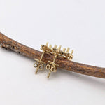 Dangle & Drop Earrings-Beautiful Drop Earrings Setting W Diamond Halo & Push Back In 14K Solid Gold | Cushion Shape 4mm 5mm 6mm | Gemstone Earrings | Customizable - NNJGemstones