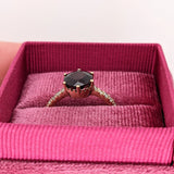 Chelsea 14K Solid Gold Natural Diamonds Ring Setting | Round Shape | Customizable