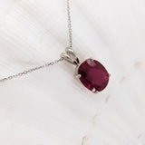 Classy Pigeon Blood Red Ruby Pendant
