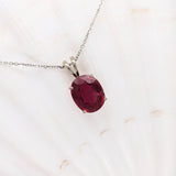 Classy Pigeon Blood Red Ruby Pendant