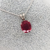 Classy Pigeon Blood Red Ruby Pendant