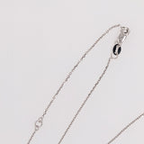 Pendants-Minimalist Halo Pendant Design Setting in 14K Solid Gold | Round Shape 4mm 5mm 6mm | Natural Diamond Accents | Dainty Jewelry | Customizable - NNJGemstones