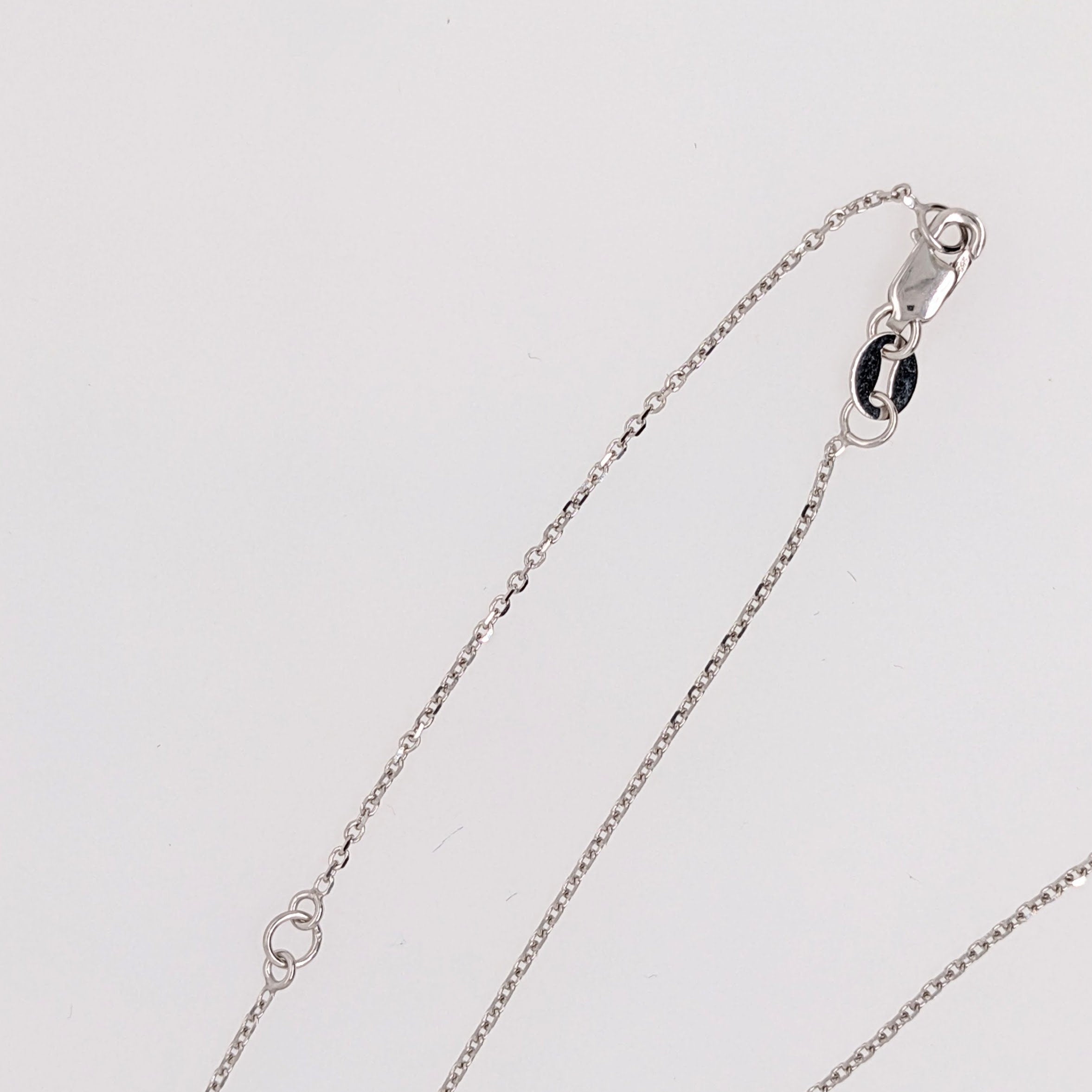 Pendants-Snowflake Design Pendant Setting W Natural Diamond Accents in 14K Solid Gold | Oval Shape 8x6 9x7 10x8 | Dainty Jewelry | Customizable - NNJGemstones