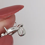 Pendants-Cute Minimalist Pendant Setting W Natural Diamond Accents in 14K Solid Gold | Pear Shape 5x3 6x4 7x5 8x6 | Dainty Jewelry | Customizable - NNJGemstones