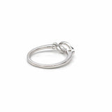 Statement Rings-Bezel Set East West Ring Setting w Diamond Accents in 14K Solid Gold | Marquise Shape 7x5 8x6 9x7 | Minimalistic Ring | Customizable - NNJGemstones