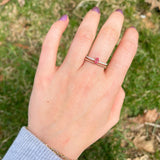 Statement Rings-Dainty Ring Setting w Pave Diamond Shank in Solid 14K Gold | Marquise 6x3 7x3.5 8x4 | Stone Setting | Gemstone Jewelry | Customizable - NNJGemstones