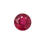 Gemstones-Natural Ruby Loose Gemstones | Round | 5mm 6mm 7mm 8mm 9mm 10mm | Pigeon Blood Red | Jewelry Stone Setting | Fissure Filled | Certified - NNJGemstones