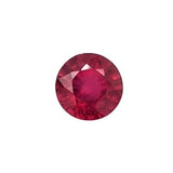 Gemstones-Natural Ruby Loose Gemstones | Round | 5mm 6mm 7mm 8mm 9mm 10mm | Pigeon Blood Red | Jewelry Stone Setting | Fissure Filled | Certified - NNJGemstones