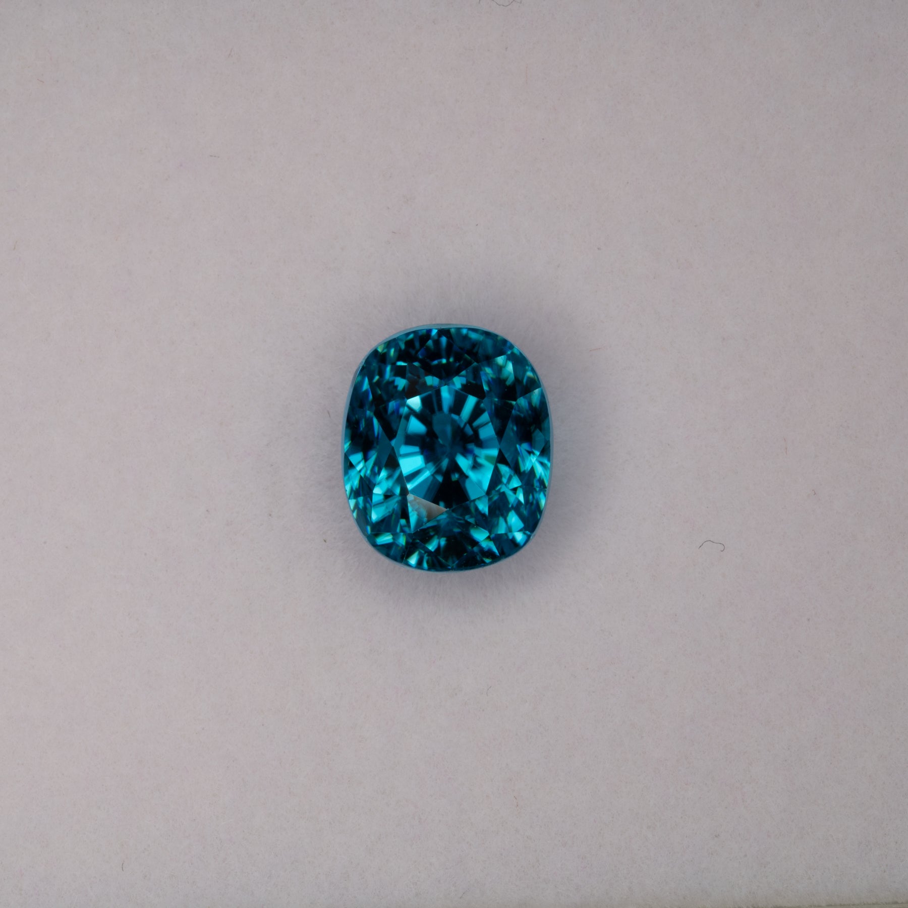 natural cambodian blue zircon oval loose gemstone