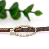 Mayra 14K White Gold Lab Grown Diamond Ring | Round 3mm