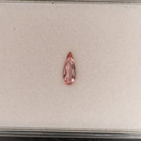 Natural Brazilian Imperial Topaz Pear Cut Loose Gem ~0.41cts - Rare Earth-Mined Gemstone