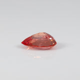 1.09 carat natural padparadscha sapphire pear 7x6mm loose gemstone – view 5