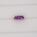 GIA certified natural purple sapphire cushion loose gemstone