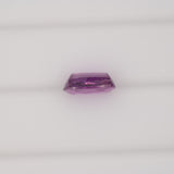 GIA certified natural purple sapphire cushion loose gemstone