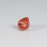 1.62 carat natural padparadscha sapphire pear 8x6mm loose gemstone – view 4