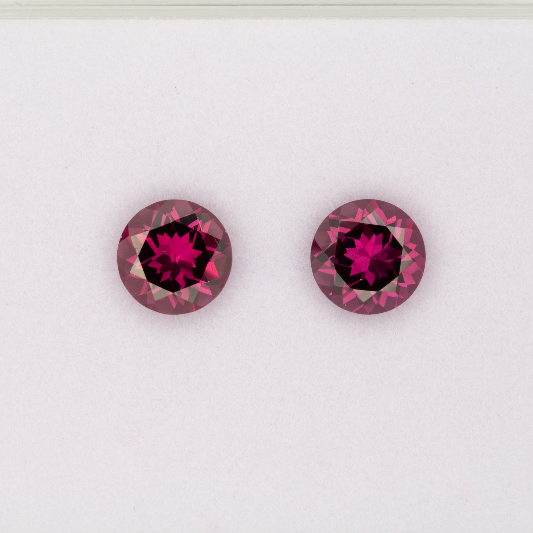 1.82ct Purple Garnet round 7.5mm loose purple gemstone