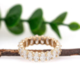 Archie 14K Yellow Gold Lab Created Diamond | Oval 5x3mm