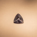 0.42 carat natural color-change alexandrite trillion, 5.41x5.22mm untreated loose gemstone – view 3