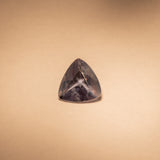 0.42 carat natural color-change alexandrite trillion, 5.41x5.22mm untreated loose gemstone – view 3