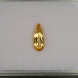 Natural Brazilian Imperial Topaz Pear Cut Loose Gem ~2.12cts - Rare Earth-Mined Gemstone