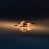 14K Rose Gold Alexandrite Ring