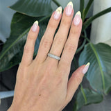 Classic Earth-Mined Diamond Wedding Band Ring in Solid 14K Gold | Timeless Fine Jewelry Band for Women & Men | Elegant Natural Diamond Ring