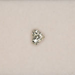 1.17 carat natural mint sapphire, shield cut 7x5.5mm Ceylon loose gemstone