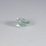 2.08 carat natural Brazilian copper-bearing Paraiba tourmaline oval, 8.4x7.6mm untreated loose gemstone – view 2