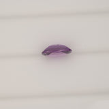 GIA certified natural purple sapphire cushion loose gemstone