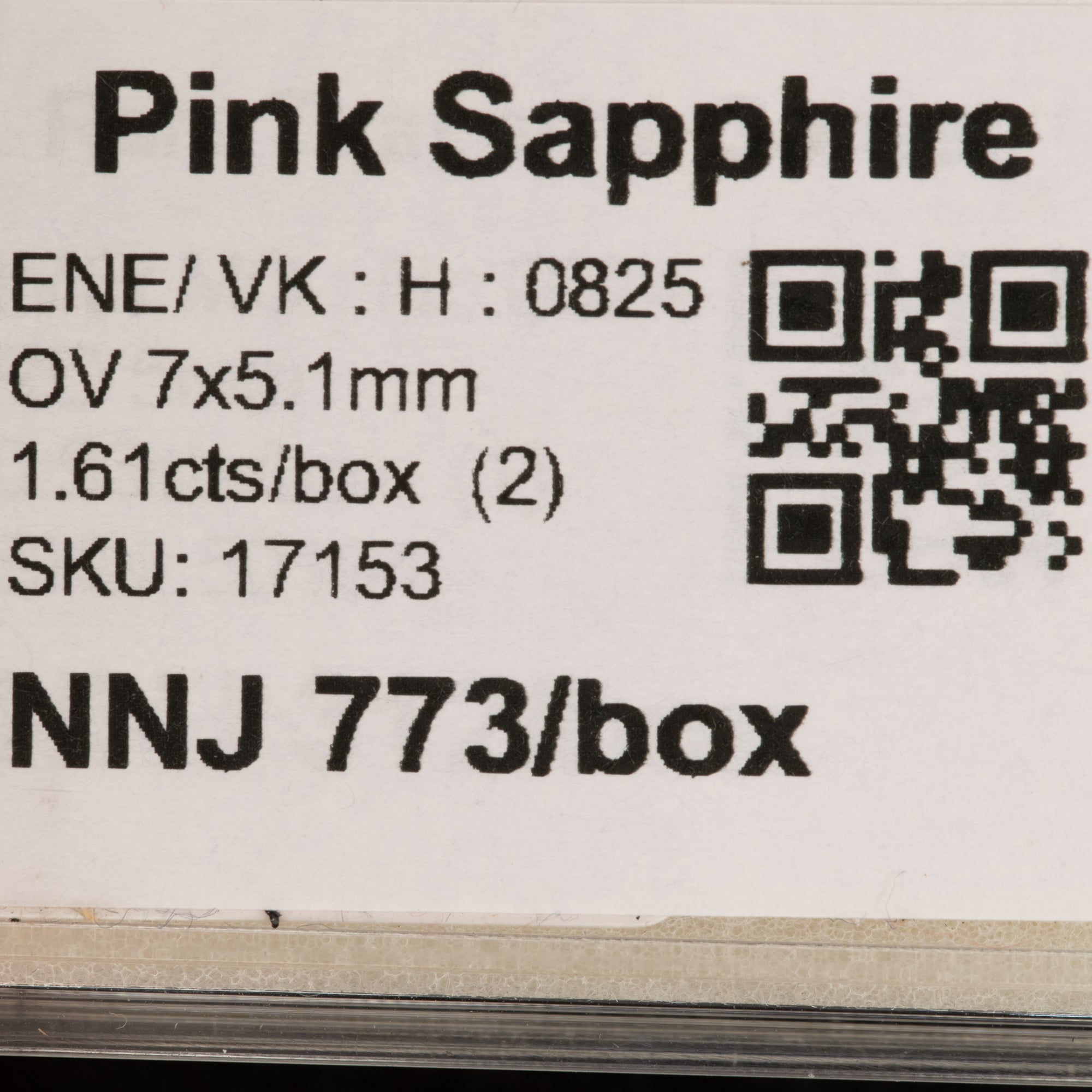 0.72 carat natural pink sapphire oval 7x5.1mm loose gemstone – view 2