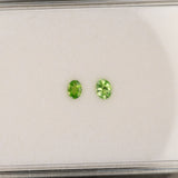 Natural Tsavorite Garnet Oval Shape 4x3mm ~0.17cts – Earth Mined Green Gemstone