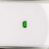 Natural Tsavorite Garnet Emerald Cut 5.1x3.1mm ~0.3cts – Untreated Earth Mined Gemstone