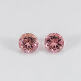 Natural Pink Tourmaline 0.84ct Round 6mm – Untreated Loose Gemstone for Ring, Pendant & Jewelry Making – One Stone