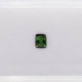 Natural Chrome Tourmaline 0.96ct Cushion 6.7x5.3mm – Untreated Loose Gemstone for Ring, Pendant & Jewelry Making – One Stone